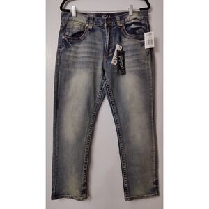 True Luck Men's‎ Style:TL:23011601 Color: Blue Full Blast Size 34x30 MSRP:60. 00